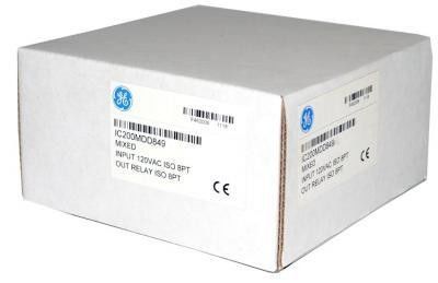 GE IC200MDD849 8 디지털 I 오우 모듈 20VAC 형태 중계기가 8 고립된 AC 입력을 출력합니다