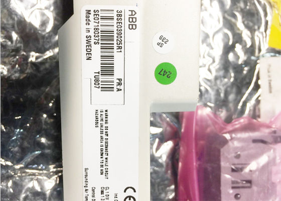 TU807 3BSE39025R1 디지털 I 오우 모듈 S800 제어 시스템 스프링 케이지 단말기 50V