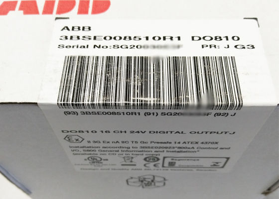 DO810 0.5A 16 채널 PLC 3BSE008510R1 디지털 출력 모델 NEW