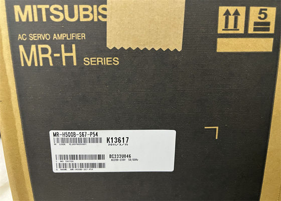 새로운 원형 5KW 미츠비시 멜서보, MR-H500B-S67-P54 미츠비시 서보 드라이브