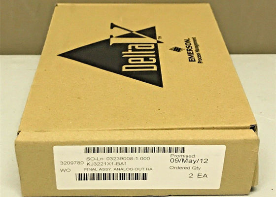 Emerson DeltaV 전원 공급 장치 KJ3221X1-BA1 12P2531X062 VE4005S2B2 중복 모듈