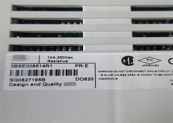 ABB DI821 S800 I/O 모듈 DO820 3BSE013250R1 디지털 출력 모듈 8 CH 230 Ｖ 에어컨 / d.c
