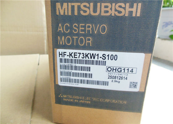 주식에서 미츠비시 750W MR-E 최고 교류 서보 모터 HF-KE73KW1-S100 뉴