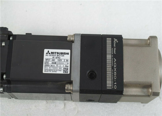 기어 헤드 AB060-S1-P2 비율 10시 1분과 미츠비시 400W 산업적 AC 서보 모터 HF-KP43
