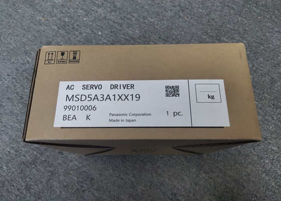 파나소닉 AC 운전자 MSD5A3A1XX19 모터는 50W 서보 기구에 의한 전력 증폭기를 운전합니다