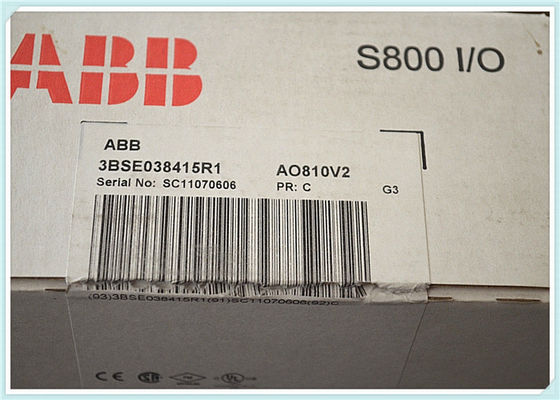 ABB 3BSE038415R1 S800 아날로그 입력 출력 모듈 AO810V2 ASEA 갈색인 BOVER