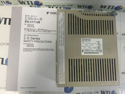 SGDA-01AS 100 Ｗ  AC 서보 모터 드라이브 야스카와  230 Ｖ 맥스 출력 1:5000