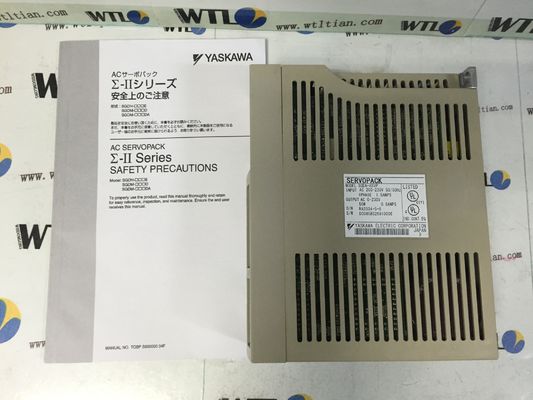 야사카와 SGDA-A5VP AC 서보 모터는 0.07 HP 200 Ｖ 전원 공급기 FOR 위치 조정을 운전합니다