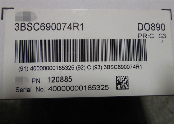 뉴 ABB 3BSC690074R1 S800 입출력 디지털 출력 모듈 DO890 PR :Ｃ 11 Ｖ, 40 마 16CH