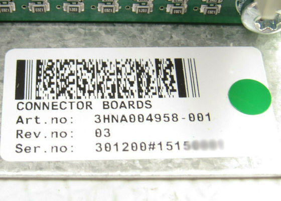 3HNA004958-001 페인트 로봇 PLC 프로그램가능 커넥터  이사회 부분