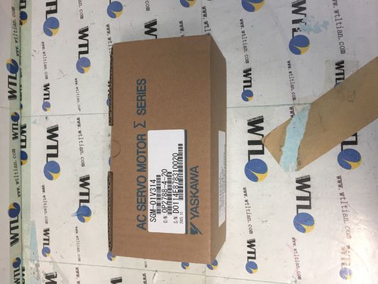 단계 SGM-01V314  야스카와  AC 산업적 서보 모터 100W 200V 브랜드 뉴 3