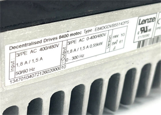 레은제 E84DGDVB55142PS 역변환기 드라이브 MOTEC 8400 출력 전류 1.8 AMP