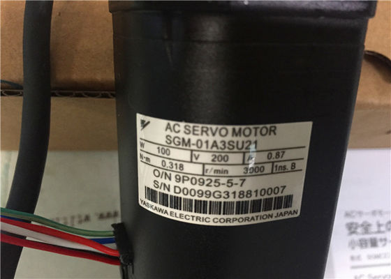 야스카와 AC 산업적 서보 모터 SGM-01A3SU21 100W 200Volt 3000RPM