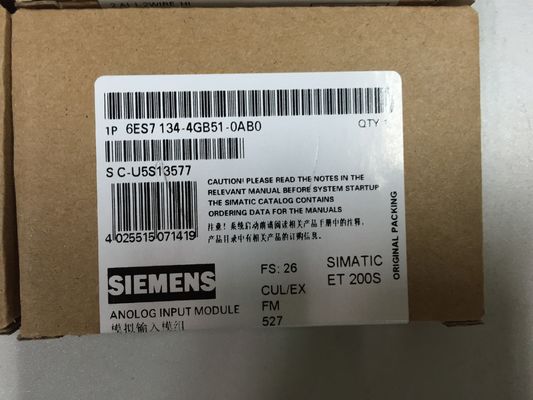 6ES7134-4GB51-0AB0 지멘스  2AI 고속도 I-2-wire 4-20 마 전자 공학 모듈