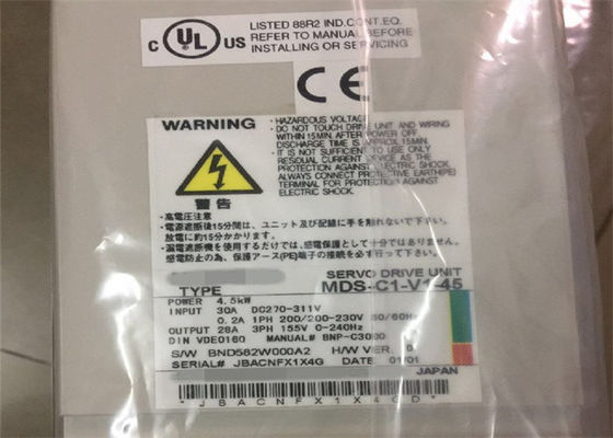 MELSERVO AC 미츠비시 서보 드라이브 MDS-C1-V1-45는 MDS-B-V1-45 새로운 조건을 대체합니다