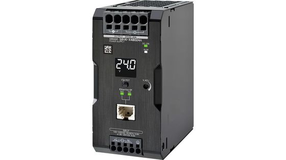 옴론 S8VK-X48024A-EIP 100 내지 240 VAC 전력 정격 480 Ｗ 24 VDC - + 70 Ｃ에 대한 40 Ｃ