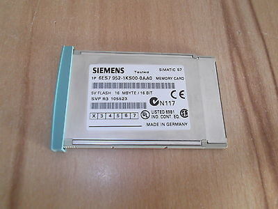 S7-400, 긴 디자인, 5V 플래쉬 이이피롬, 16 메가바이트를 위한 6ES7952-1KS00-0AA0 지멘스  메모리 카드