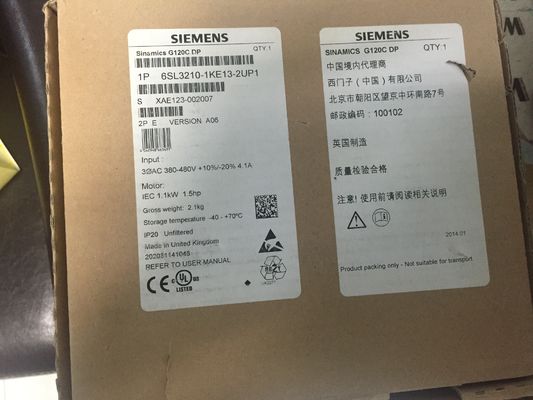 6SL3210-1KE13-2UP1 지멘스  SINAMICS G120C 평가되 파워크 11KW   150% 과부담으로