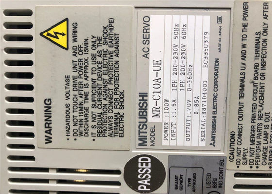 미츠비시 AC 서보 드라이브 MR-C10A-UE 산업적 증폭기 100W, 200-230V, 0.85A 새로운 원형
