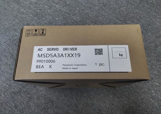 파나소닉 MSD5A3A1XX19 드라이브스-AC 서보 기구에 의하 MSD 시리즈 50W 3 페하. 200V