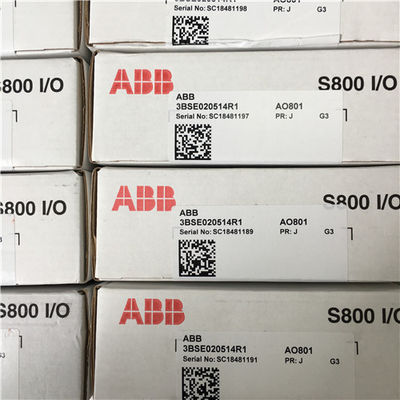 ABB 3BSE020514R1 I/ 오우 아날로그 출력 모듈 8 채널 20 마 AO801