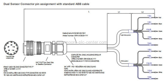 ABB 3BSE020514R1 I/ 오우 아날로그 출력 모듈 8 채널 20 마 AO801