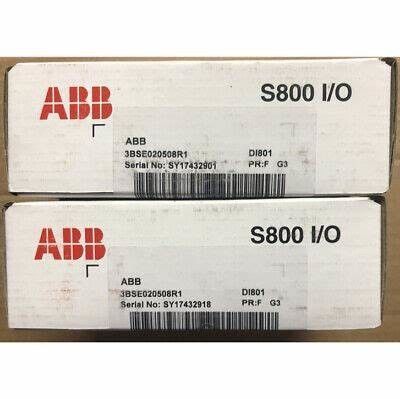 ABB 3BSE020508R1 입력 모듈 디지털 24 VDC 16 채널 DI801