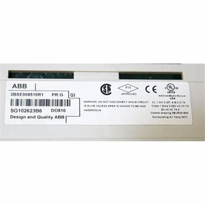 ABB 3BSE008510R1 디지털 출력 모듈 0.5 AMP 24 VDC 16 채널 단락 회로 증명