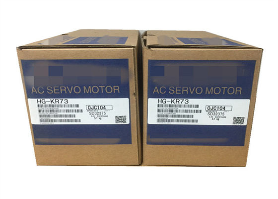 AC 산업적 서보 모터 HG-KR73 미츠비시 HG-KR 직권전동기 750W 200VAC