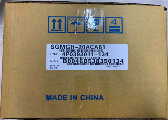 산업적 서보 모터 야스카와 11.5N.m 16.7A 200V AC 서보 모터 SGMGH-20ACA4C