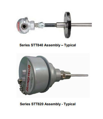 허니웰 STT 3000 시리즈 STT800 온도 모델들 STT820, STT830, STT840