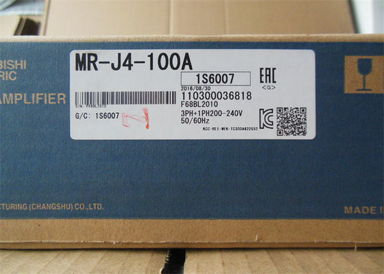 주식에서 미츠비시 교류 서보 증폭기 MR-J4-100A 1KW 200V 서보 드라이브 뉴