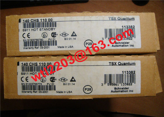 뜨거운 대기 모듈 모디콘 특정량 PLC 프로그램 논리 제어기 140CHS11000