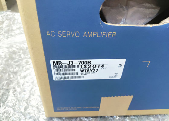 제어 시스템에서 미츠비시 3 단계 교류 서보 운전자 MR-J3-700B 7KW 모터 증폭기