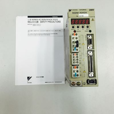 50/60HZ 산업적 서보 드라이브 야스카와  SGDM-A3ADA는 1PH 200-230V 0.82A를 세르보팩