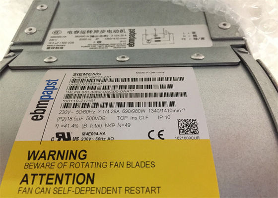 EBMPAPST 팬 산업적 서보 드라이브 6SL3362-0AG00-0AA1 원심분리기 팬 G4E280-BC23-05 A5E01026230