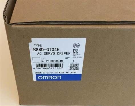 옴론 R88D-GT04H 모터는 400W 200V 1PHA GSERIES SRV DR  200 내지 240 VAC을 운전합니다