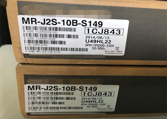 미쯔비시 전기 기계（주） 10A 교류 서보 증폭기 MR-J2S-10B-S149 MR-J2S-B 직렬운전