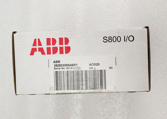 AO820 S800 입출력 PLC 인공 지능 모쥴 3BSE008546R1 아날로그 출력 모듈 4CH