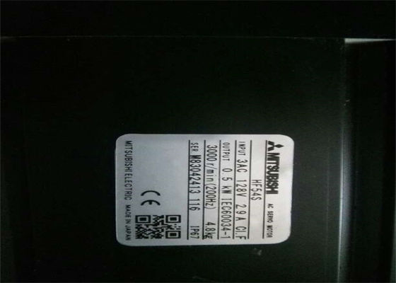미츠비시 HF54S 산업의 AC 서보 모터 HF 시리즈 0.5KW 3AC 128V 2.9A 3000r/min 브랜드 뉴