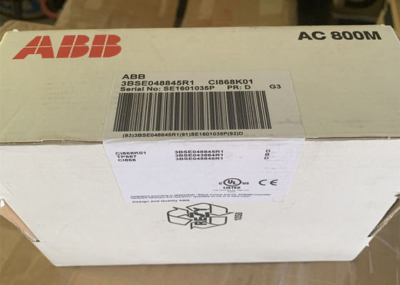 ABB AC800M 제어기  I/O 모듈 CI868K01 3BSE048845R1 CEX-버스 논리 모듈 뉴