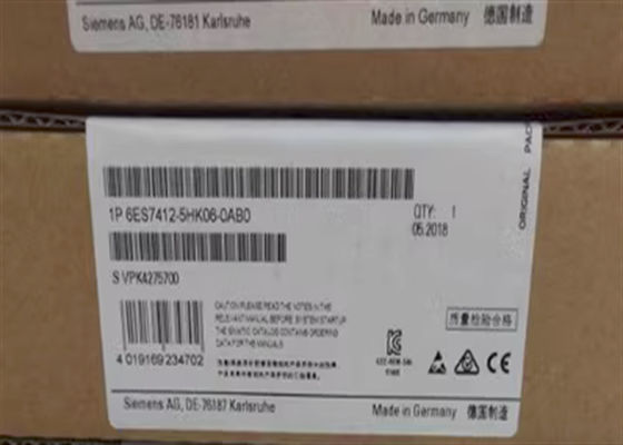 지멘스 6ES7412-5HK06-0AB0 과다한 전력 공급 모듈 SIMATIC S7-400H CPU 412-5H
