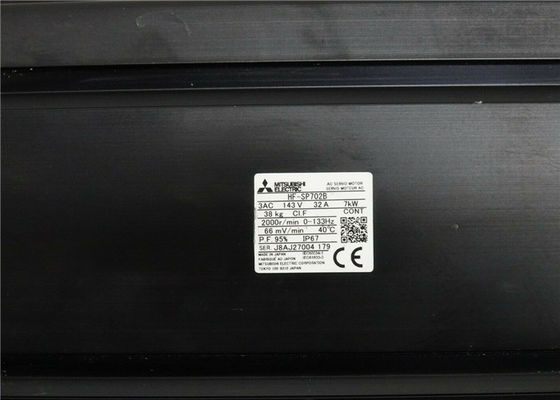 브레이크 산업적 2000rpm과 J3 미츠비시 AC 서보 모터 7.0KW HF-SP702B