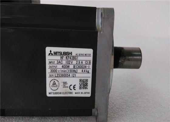 기어 400W 102V 3000RPM과 미츠비시 재봉틀 산업적 서보 모터 HF-KP43BG1