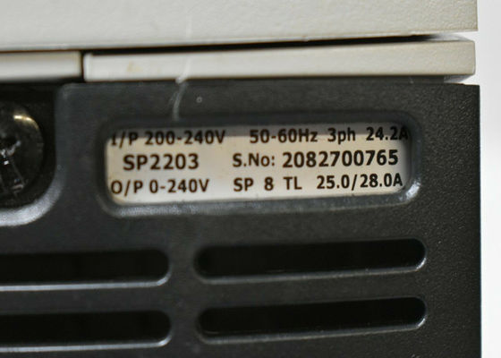 NIDEC 에머슨 SP8TL 조종 기술 SP2203 유니드라이브 7.5 kW 산업적 패널 마운트 드라이브