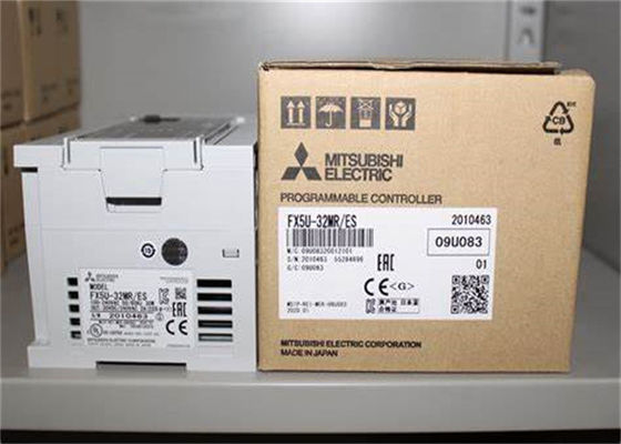 미츠비시 FX5U-32MR/ES CPU 모듈 W/는 I/S 32 입출력 16 디지털 입력을 통합했습니다