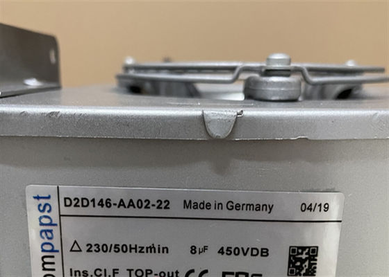 D2D146-AA02-22 산업적 원심분리기 팬 ABB EBM PAPST 냉각 Fan 230V 0.81A 290W 2250RPM명