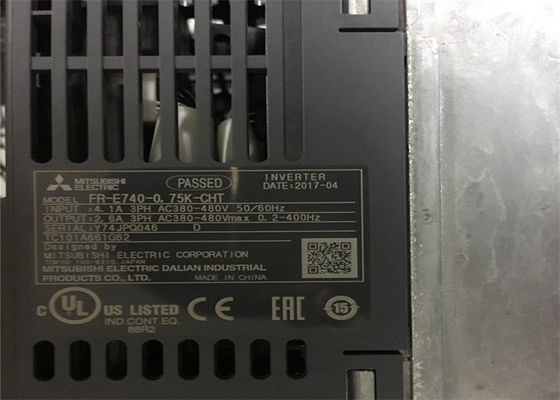미츠비시 FR-E740-0.75K-CHT AC 인버터 3-단계 380~480V 허용할 수 있는 AC 전압 50HZ/60HZ