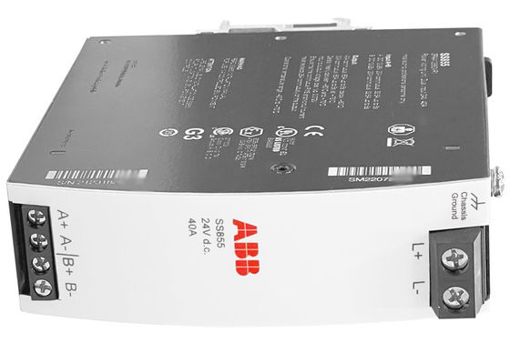 SS855 전원 투표 장치 2PAA125624R1 40A DIN은 전력 모듈을 격분했습니다