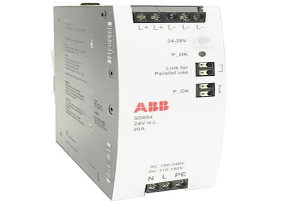 SD854 전원 공급기 3BSE088189R1 20A 800xA 입출력 DIN 레일형 전력 모듈